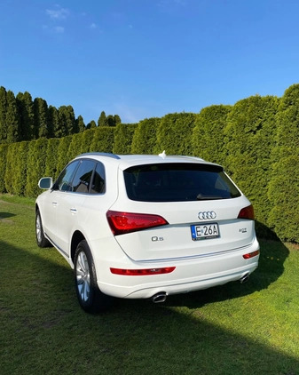 Audi Q5 cena 77500 przebieg: 110490, rok produkcji 2014 z Żabno małe 67